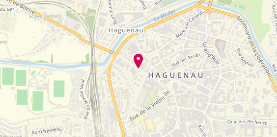 Plan de HEINRICH Morgan, 18 Rue du Marechal Joffre, 67500 Haguenau