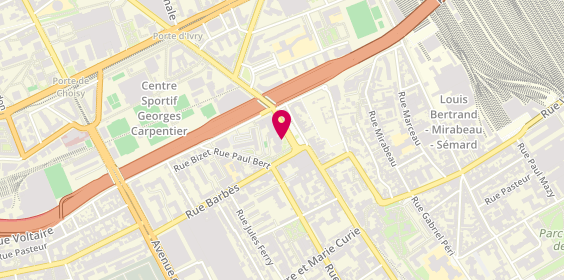 Plan de DESIR Damise, 20 Avenue Maurice Thorez, 94200 Ivry-sur-Seine