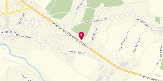 Plan de ANEBRI Laîla, 641 Avenue du Marechal Leclerc, 77120 Mouroux