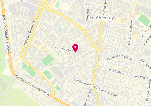 Plan de REISSER Pascale, 2 Rue Cimarosa, 78150 Le Chesnay-Rocquencourt