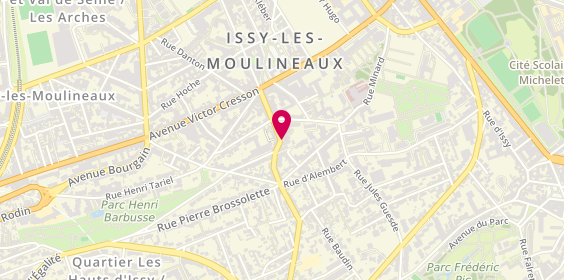 Plan de SUAREZ Quintana Raquel, 15 Rue Auguste Gervais, 92130 Issy-les-Moulineaux