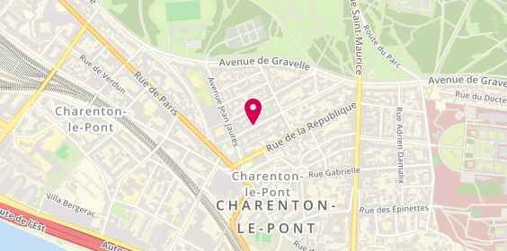 Plan de DRAULT Doriane, 7 Rue du Général Leclerc, 94220 Charenton-le-Pont