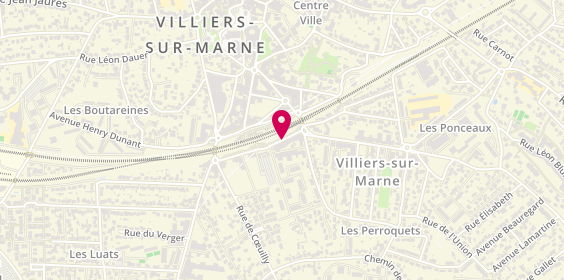 Plan de UM NDJENOU YOLANDE, 20 Rue Robert Schuman, 94350 Villiers-sur-Marne