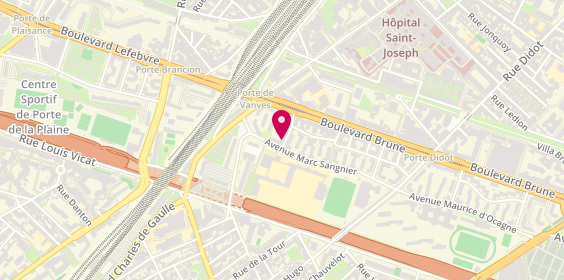 Plan de ROBIC Caroline, 12 Rue Wilfrid Laurier, 75014 Paris