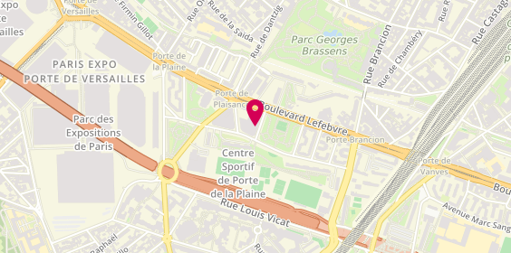 Plan de ANGIBOUST Thibaut, 12 Rue Andre Theuriet, 75015 Paris