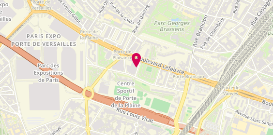 Plan de GOUBEAUX Ségolène, 10 Rue Andre Theuriet, 75015 Paris