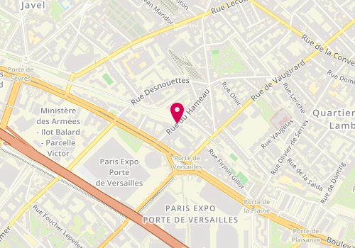 Plan de MARTEAU Seda, 25 Rue du Hameau, 75015 Paris