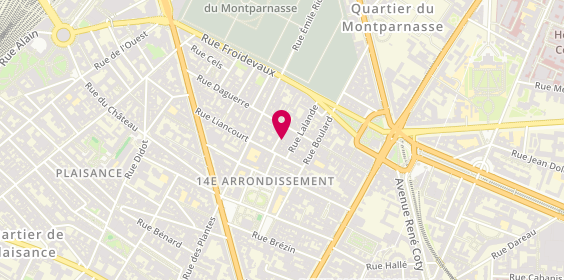 Plan de CHAUVEAU Manuel, 5 Rue Danville, 75014 Paris