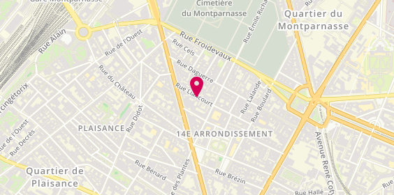 Plan de TAIEB Florence, 49 Rue Liancourt, 75014 Paris