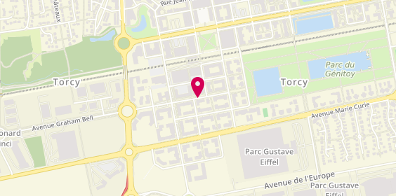 Plan de MACQUART Alexandra, 16 Avenue Jacques Cartier, 77600 Bussy-Saint-Georges