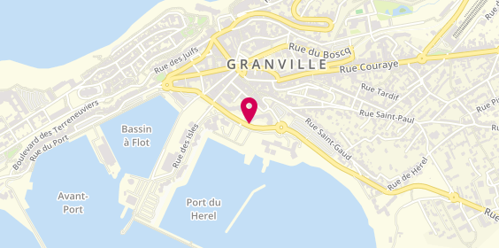 Plan de PIGEON-CHEVILLON Julien, 51 Boulevard des Amiraux Granvillais, 50400 Granville