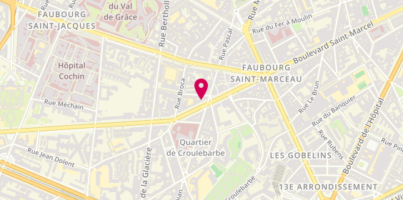 Plan de LE MEE Christophe, 24 Boulevard Arago, 75013 Paris