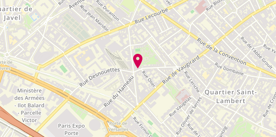 Plan de BELLEMAIN Stéphane, 36 Rue Desnouettes, 75015 Paris