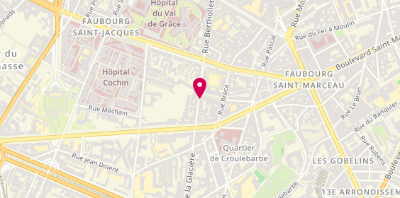 Plan de BOULARD Sylvie, 11 Rue de la Glacière, 75013 Paris