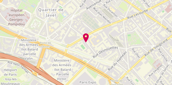 Plan de DUPUIS Sylvie, 52 Rue Vasco de Gama, 75015 Paris