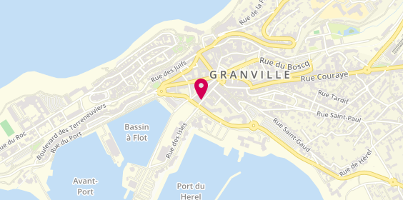 Plan de CAPELLE Caroline, 3 Rue Clément Desmaison, 50400 Granville