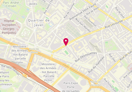 Plan de POIRE Philippe, 347 Rue Lecourbe, 75015 Paris