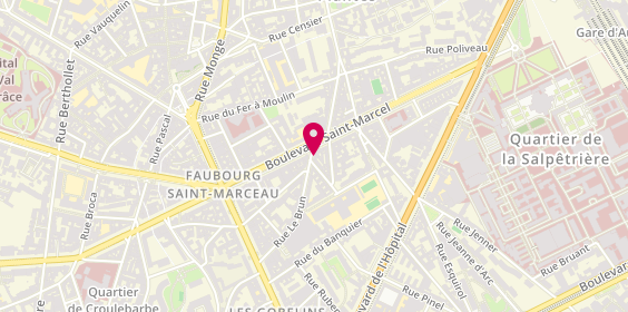 Plan de JAMET Nathaëlle, 3 Rue le Brun, 75013 Paris