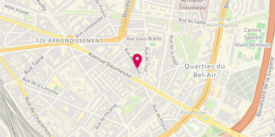 Plan de GOTTHILF Stéphanie, 125 Bis Rue Picpus, 75012 Paris