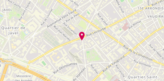 Plan de MARQUES Stéphanie, 198 Rue de la Croix Nivert, 75015 Paris