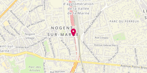 Plan de BLIVI Sylvie, 188 Grand Rue Charles de Gaulle, 94130 Nogent-sur-Marne