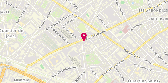 Plan de BOYER-BONET Catherine, 269 Rue Lecourbe, 75015 Paris