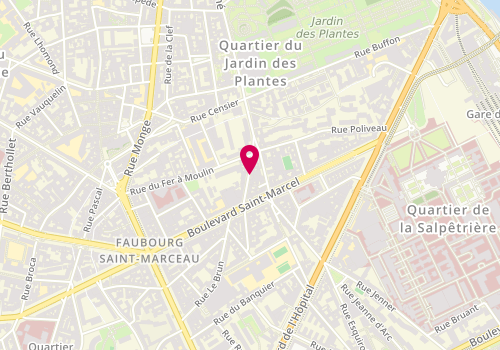 Plan de TUCCIO-CALIA Olivier, 11 Rue des Fosses Saint Marcel, 75005 Paris