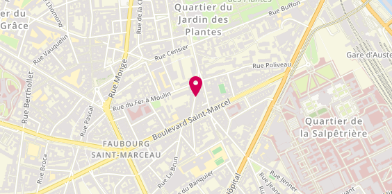 Plan de VAN Soden, 11 Rue des Fosses Saint Marcel, 75005 Paris