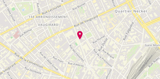 Plan de DIAF Mohamed, 19 Rue Paul Barruel, 75015 Paris