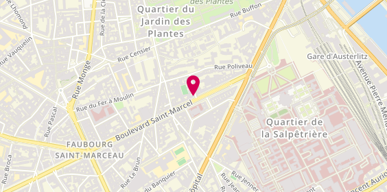 Plan de DUBOIS Jean-Luc Pascal, 34 Bis Boulevard Saint Marcel, 75005 Paris