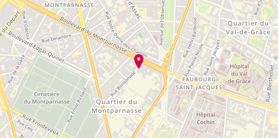 Plan de TEISSEDRE Pauline, 7 Rue Boissonade, 75014 Paris