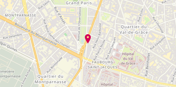 Plan de GOULEAU Sophie, 147 Boulevard Saint Michel, 75005 Paris