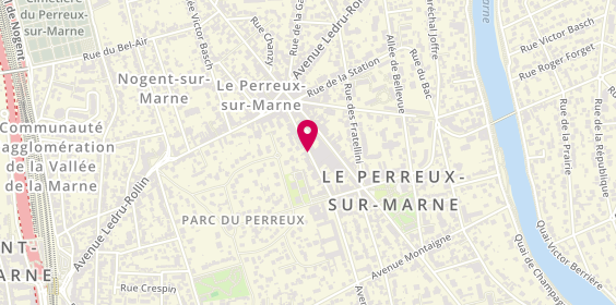 Plan de CHOUEIRY Sabine, 85 Avenue Georges Clemenceau, 94170 Le Perreux-sur-Marne