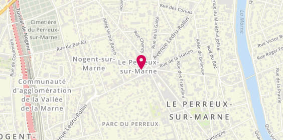 Plan de STEINER Catherine, 71 Avenue Ledru Rollin, 94170 Le Perreux-sur-Marne