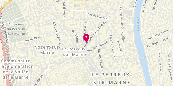 Plan de LE CORFEC Brigitte, 83 Avenue Ledru Rollin, 94170 Le Perreux-sur-Marne