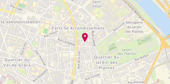 Plan de PIFFERI Etienne, 3 Rue de Navarre, 75005 Paris