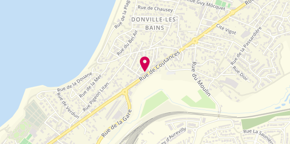 Plan de GUILLON Anne Laure, 89 Route de Coutances, 50350 Donville-les-Bains