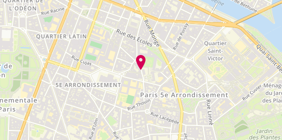 Plan de LACAZE Christine, 20 Rue Descartes, 75005 Paris