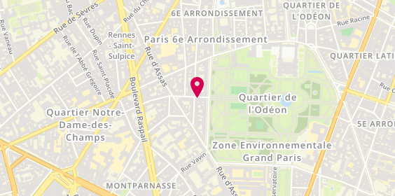 Plan de DUBREUIL Florence, 5 Rue de Fleurus, 75006 Paris