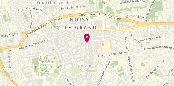 Plan de LE Dore Thomas, 21 Avenue Aristide Briand, 93160 Noisy-le-Grand