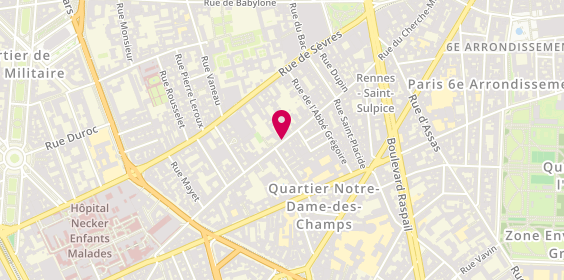 Plan de LECONTE Fanny, 86 Rue du Cherche Midi, 75006 Paris