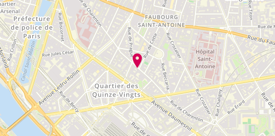 Plan de GÉRARD Catherine, 94 Rue de Charenton, 75012 Paris