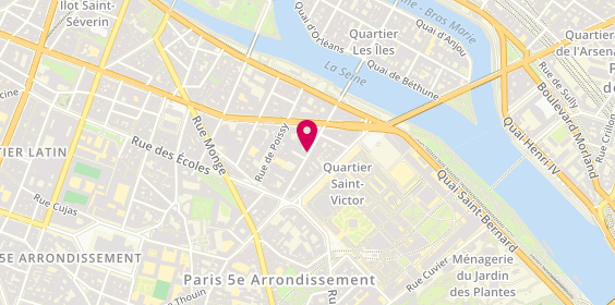 Plan de MERCIER Patrick, 16 Rue du Cardinal Lemoine, 75005 Paris