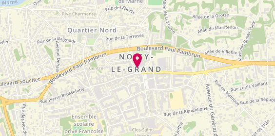 Plan de ROSEMOND Stéphanie, 1 Rue Georges Laigneau, 93160 Noisy-le-Grand