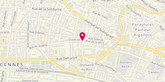 Plan de BLANCHARD Vincent, 37 Rue de la Bienfaisance, 94300 Vincennes