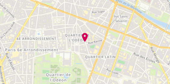 Plan de MERLEN-LAFORGE Séverine, 20 Rue Monsieur le Prince, 75006 Paris