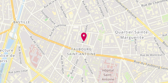 Plan de BARTHELEMY Bruno, 24 Rue Trousseau, 75011 Paris