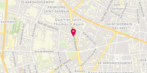 Plan de CRIGNON Pierre, 26 Boulevard Raspail, 75007 Paris