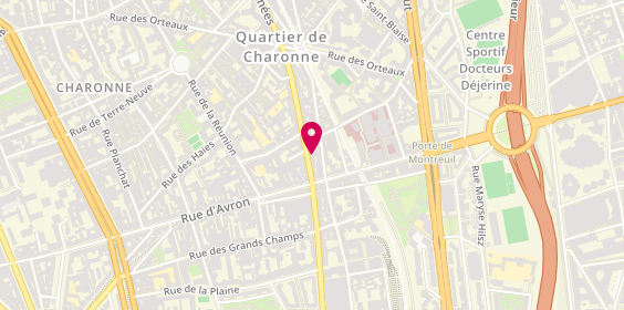 Plan de ABDENOURI Widede, 66 Bis Rue des Pyrénées, 75020 Paris