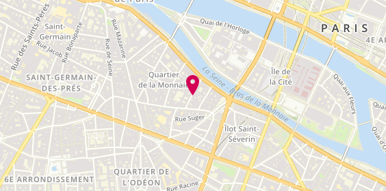 Plan de LAKEHAL Samïa, 9 Rue Seguier, 75006 Paris